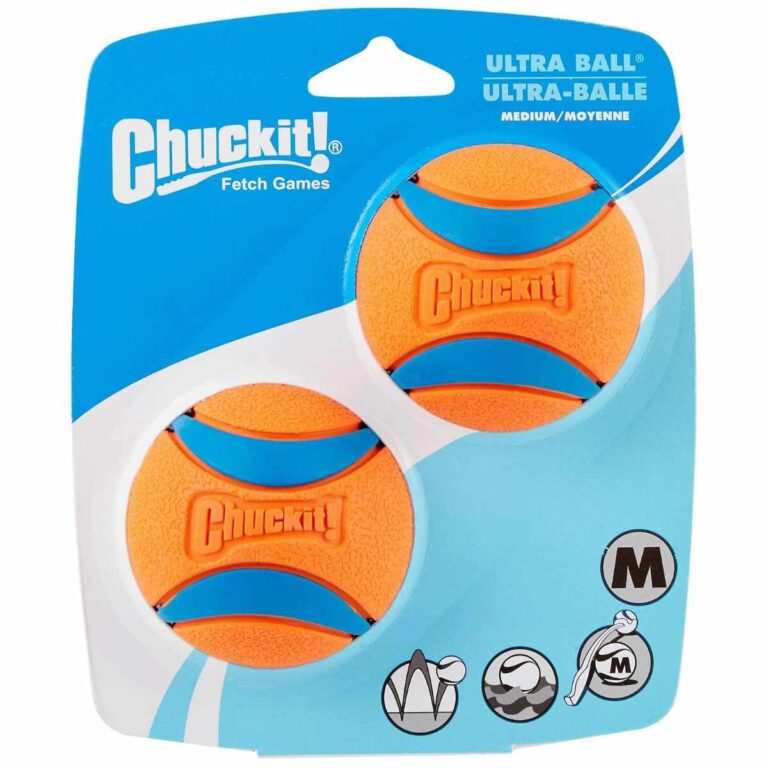 Chuckit! Ultra Ball Medium Dog Toy, 2 Pack